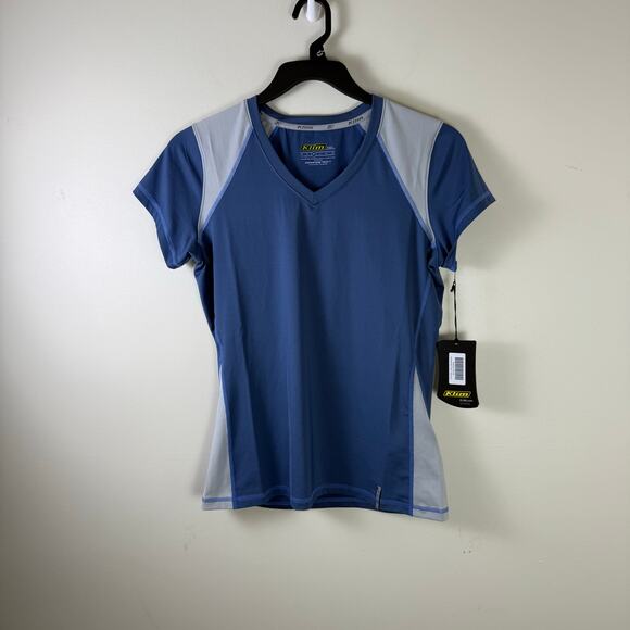 KLIM Tops - Klim Womens Advantage Tech Tee Shirt Size M Blue Base Layer Performance NEW